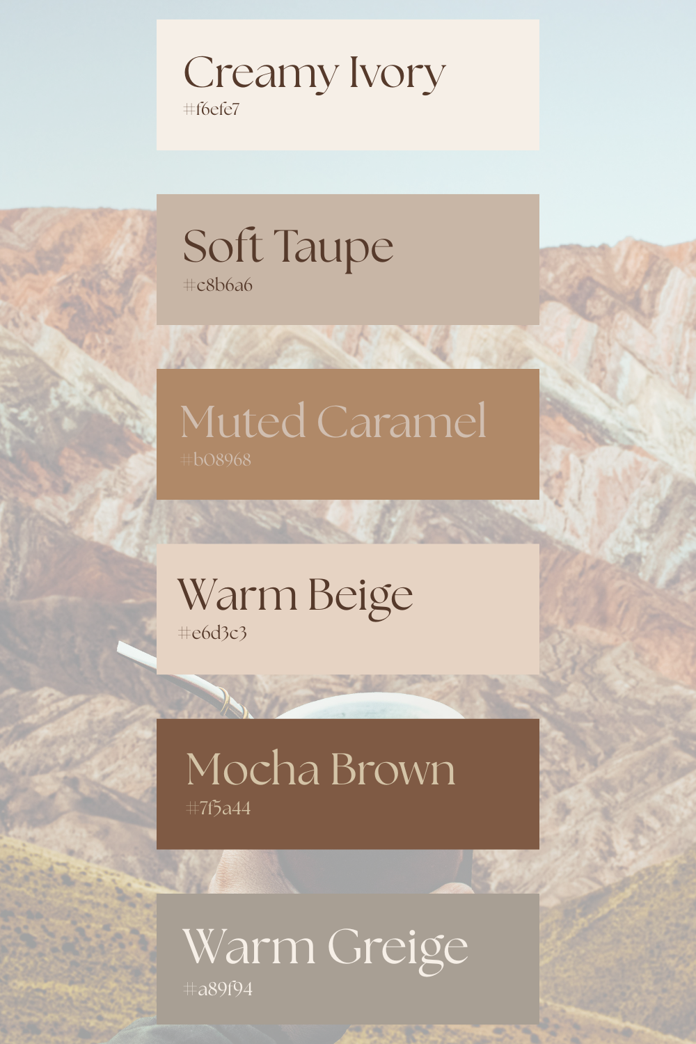 Warm Neutral Color Palette That Feels Effortlessly Chic